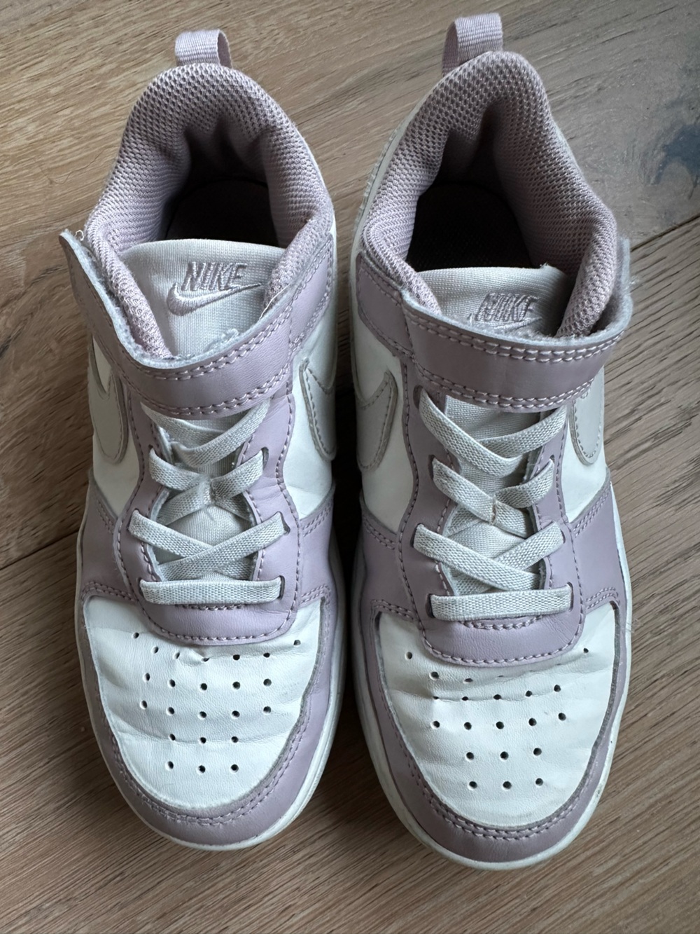 Nike Court Borough Low Recraft Lilac and White 1